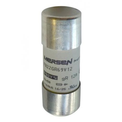Kazetová pojistka 50A FF 22 x 58 mm Mersen Keramika 700V ac