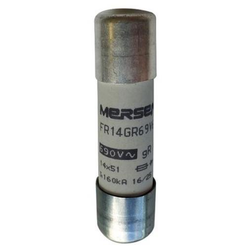 Kazetová pojistka 16A FF 14 x 51 mm Mersen Keramika 700V ac