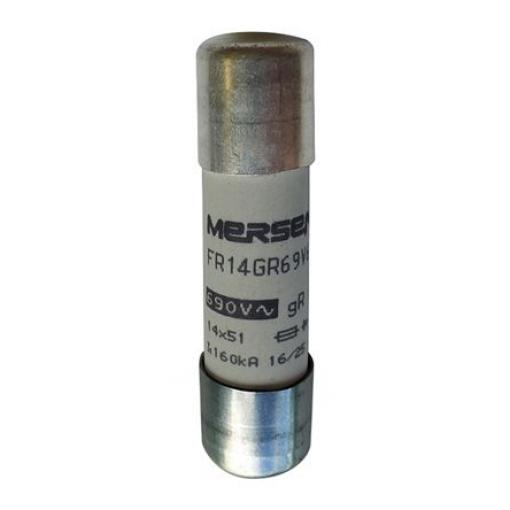 Kazetová pojistka 25A FF 14 x 51 mm Mersen Keramika 700V ac