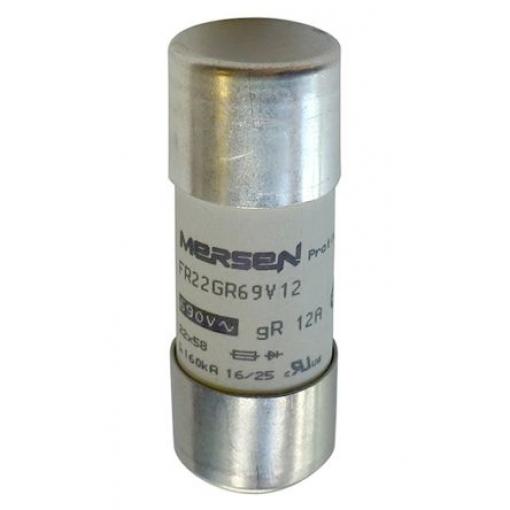 Kazetová pojistka 63A FF 22 x 58 mm Mersen Keramika 700V ac