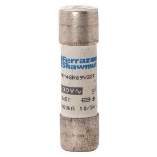 Kazetová pojistka 20A FF 14 x 51 mm Mersen Keramická trubka 690 V ac, 700 V ac, 500V dc