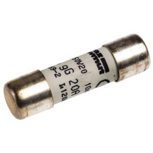 Kazetová pojistka 20A FF 10 x 38 mm Mersen Keramika 700V ac