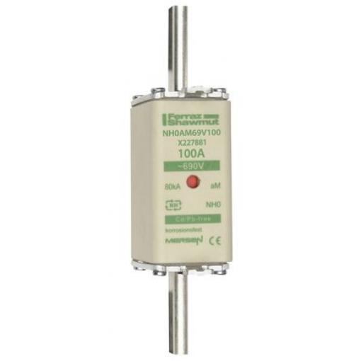 Pojistka NH 100A NH0 AM AM Mersen 690V ac