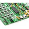 Komunikační a bezdrátový vývojový nástroj nRF24L01P RF vysílač-přijímač nRF T Click MikroElektronika, klasifikace: Deska