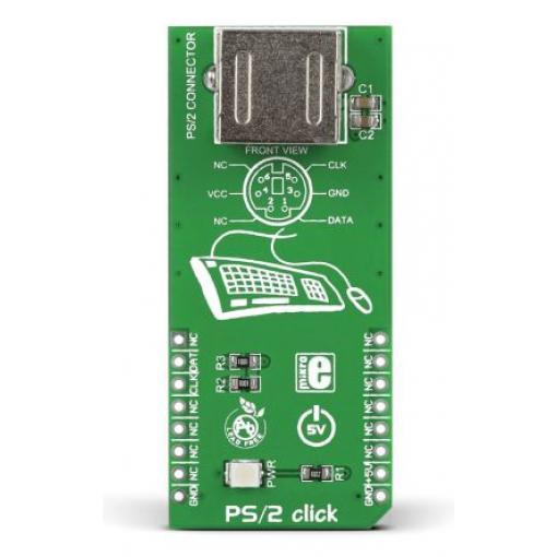 klasifikace: Deska mikroBus Click PS/2 MIKROE-1576 MikroElektronika