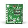 Snímač přiblížení, klasifikace: Deska mikroBus Click for MAX44000 Proximity 2 Click MIKROE-1818 MikroElektronika