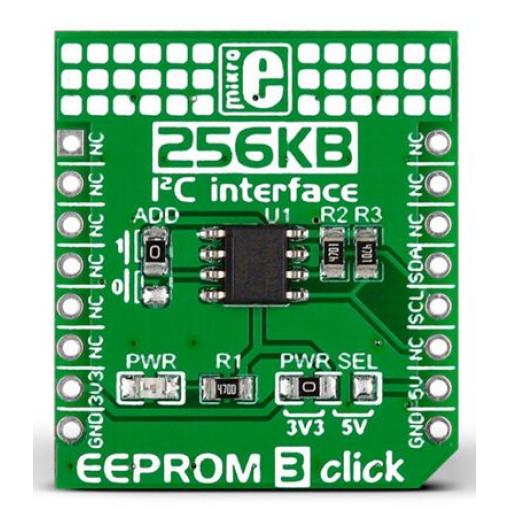 MikroElektronika Vývojová sada pro paměti MIKROE-1989, EEPROM3 Click, klasifikace: Vývojová deska EEPROM, doporučené