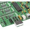 Deska displeje MIKROE-1993 Přídavná deska MikroElektronika 7x10 R Click Displej LED s bodovou maticí 74HC595