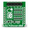 klasifikace: Deska mikroBus Click for QRE1113 Line Follower Click MIKROE-1999 MikroElektronika