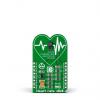 Snímač srdečního tepu, klasifikace: Deska mikroBus Click for MAX30100 Heart Rate Click MIKROE-2000, MikroElektronika