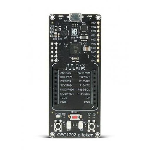 MikroElektronika Vývojový nástroj pro mikrokontroléry, CEC1702, ARM, MCU MIKROE-2066, Mikrokontrolér, ARM Cortex M4,