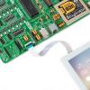 Deska displeje MIKROE-2100 Přídavná deska MikroElektronika Riverdi Click LCD zif20, FT8xx