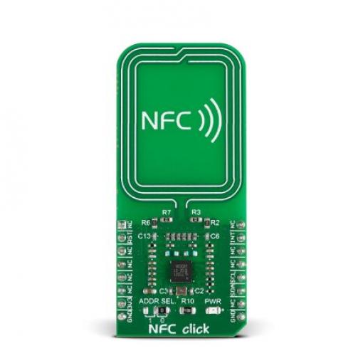 Vývojová sada pro RF, Near Field Communication (NFC), NFC Click, MikroElektronika