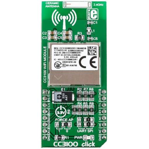 Snímač srdečního tepu, klasifikace: Deska mikroBus Click Balíček ECG Click MIKROE-2458 MikroElektronika