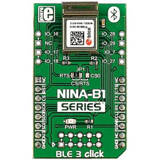 Komunikační a bezdrátový vývojový nástroj, Bluetooth Smart (BLE), BLE 3 Click, MikroElektronika