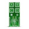 MikroElektronika Vývojová sada, Kapacitní dotyková, TouchKey 2, ATtiny817, klasifikace: Deska mikroBus Click