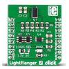 Snímač gest, klasifikace: Deska mikroBus Click for VL53L0X LightRanger 2 Click MIKROE-2509 MikroElektronika