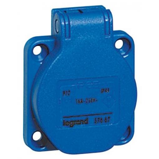 Legrand Průmyslový napájecí konektor, IP44 barva Modrá, 16 A, 500 V