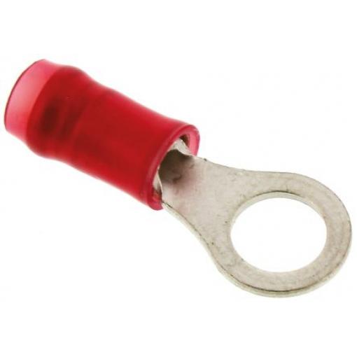 Očková koncovka, řada: PIDG, pokovení: Cín, M5, Červená, 105 °C, min. AWG: 22 AWG, max. AWG: 16 AWG, Izolované, TE