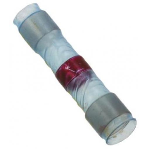 Pájecí spojka průměr kabelu 1.3 mm až 4.57 mm délka bužírky 29.6mm Polyvinylfluorid Modrá TE Connectivity