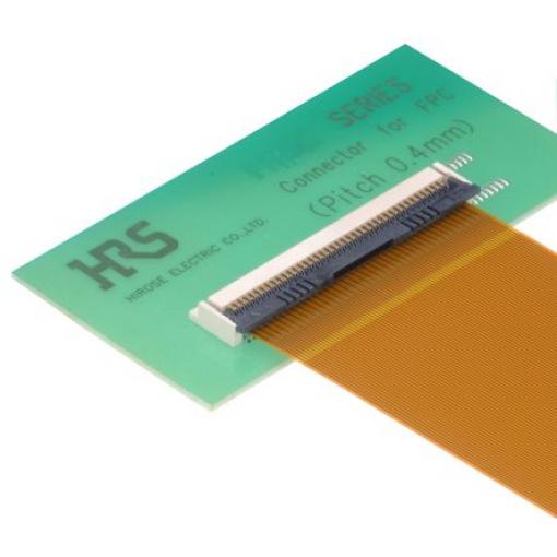 Hirose Konektor FPC, řada: FH30, počet kontaktů: 80, počet řad: 2, rozteč: 0.3 mm Vnitřní, orientace těla: Rovný,