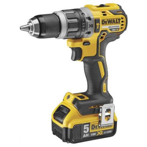 Kombinovaná vrtačka Bezdrátové, typ sklíčidla: Bezklíčové, řada: DCD, 5 Ah 460 W, Typ C DeWALT 13 mm 2000rpm, 550 rpm 27