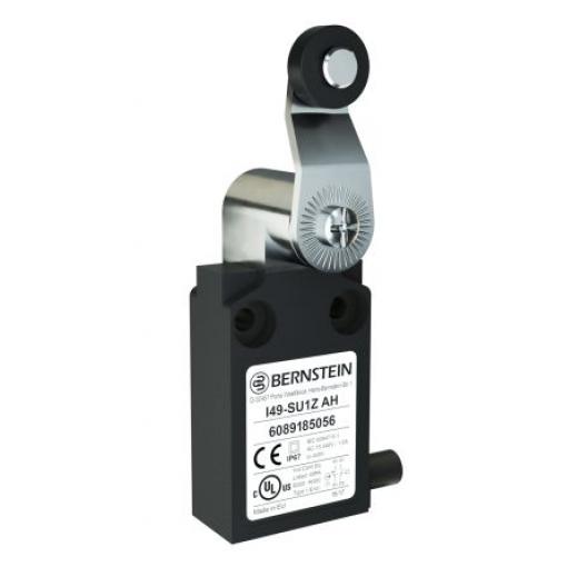 Bernstein AG I49 Páka plunžrového válce Koncový spínač 1 NO/1 NC IP67 Plastové 250 V ac 10 A
