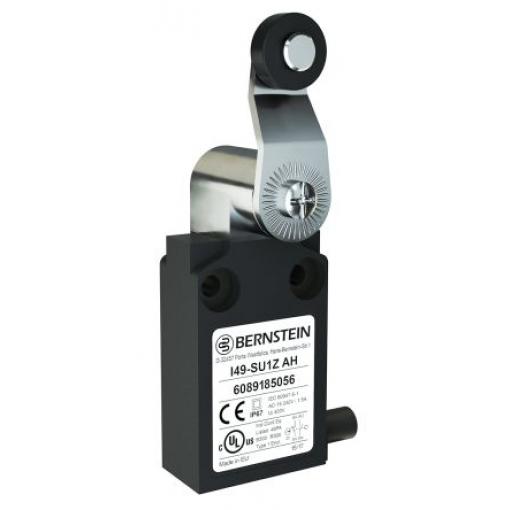 Bernstein AG I49 Páka plunžrového válce Koncový spínač 1 NO/1 NC IP67 Plastové 250 V ac 10 A