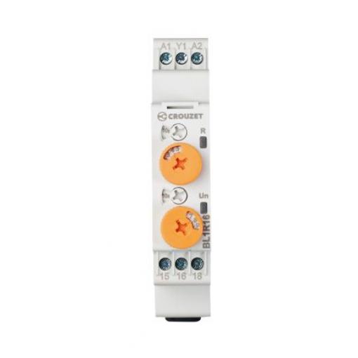 Crouzet Časovací relé, řada: Syr-Line Lišta DIN SPDT 1kontaktové 12 to 240 V dc 12 V ac, 240 V ac 1 funkce Šroub 0.5 s