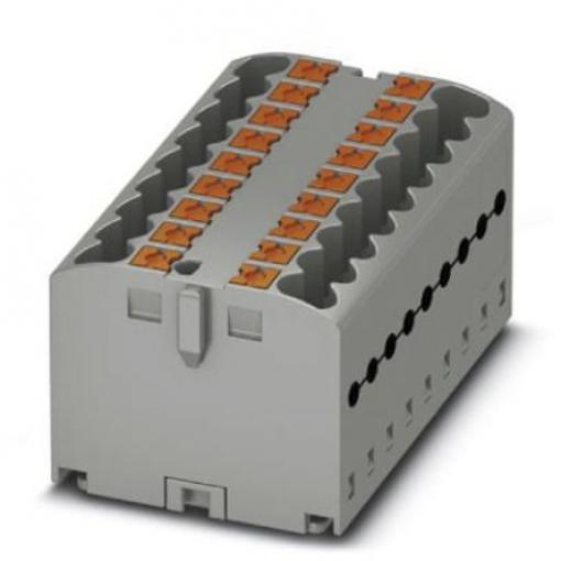 Phoenix Contact Distribuční blok, počet cest: 18, 500 V 24A Šedá