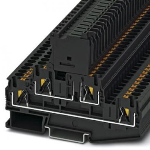 Phoenix Contact Svorkovnice pro montáž na lištu DIN, řada: PTTB 4-HESILED 250 (5X20), 500 V Černá 2 Zásuvný