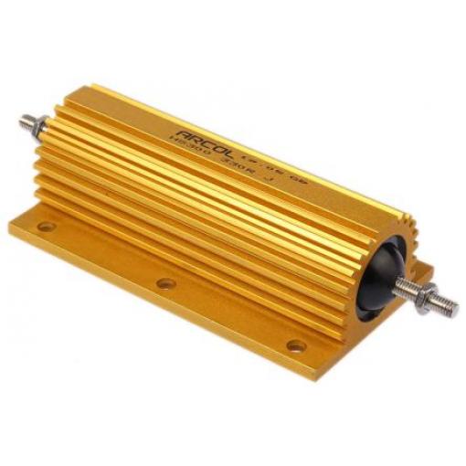Rezistor pro montáž na rám, řada: HS300 330 Ω ±5 % HS300 330R J 300 W, Hliník, Axiální Vinutý Arcol