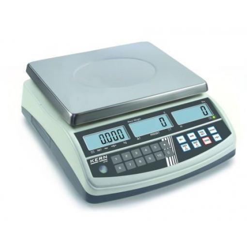 Čítání 6kg, rozlišení: 0.001 kg, 0.002 kg Kern