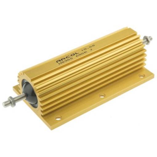 Rezistor pro montáž na rám, řada: HS300 680 Ω ±5 % HS300 680R J 300 W, Hliník, Axiální Vinutý Arcol