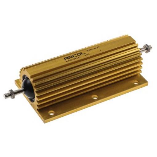 Rezistor pro montáž na rám, řada: HS300 1 kΩ ±5 % HS300 1K J 300 W, Hliník, Axiální Vinutý Arcol