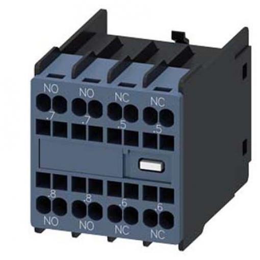 Siemens Blok pomocných spínačů 2 NC/2 NO 4 Zaklapávací montáž, rozsah: 3RH29 s S pružinou 10 A 690V ac