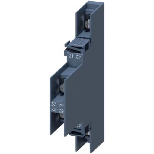 SiemensBlok pomocných spínačů 1NC + 1NO2, řada: 3RH29 Zaklapávací s Kabelové očko 10 A 600 V DC, 690 V AC, rozsah: