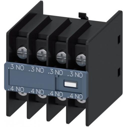 SiemensBlok pomocných spínačů 4NO4, řada: 3RH29 Zaklapávací s Kabelové očko 10 A 600 V DC, 690 V AC, rozsah: Sirius