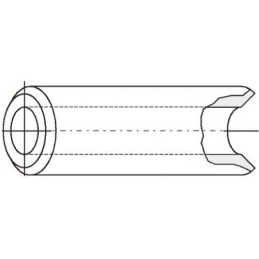 Rozpěrka Kulatý, Mosaz AHM 3260 3 3 mm Fischer Elektronik