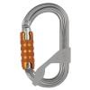 Petzl, Karabina, Hliníková slitina, typ ukotvení: OK TRIACT-LOCK, velikost otvoru brány: 19 mm