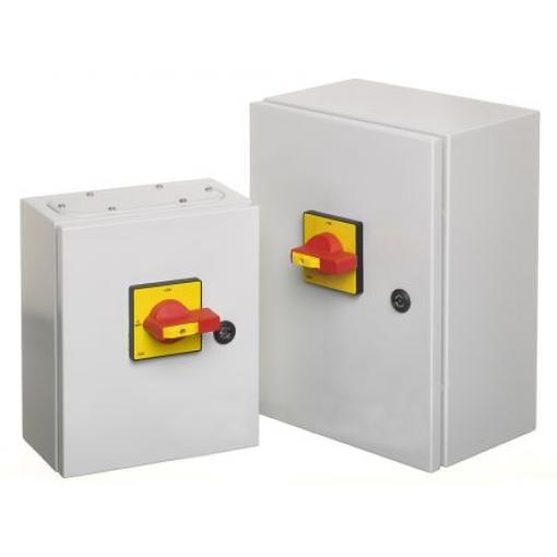RS PRO Oddělovací (hlavní) vypínač 6pólový Nástěnná montáž IP65 63 A 45 kW