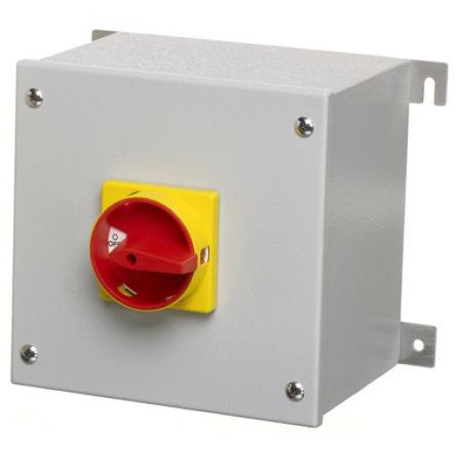 RS PRO Oddělovací (hlavní) vypínač, rozsah: LB 4pólový Montáž do panelu IP65 32 A 30 kW