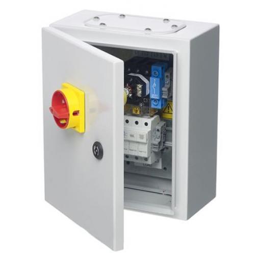 RS PRO Oddělovací (hlavní) vypínač, rozsah: FS323 3pólový Montáž do panelu IP65 32 A 90 kW