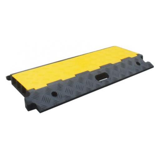 Kryt kabelu 46 mm (vnitřní prům.) délka 910 mm x šířka 500mm barva Černá, Žlutá RS PRO Pryž, Termoplast