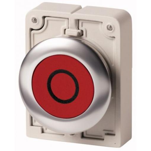 Eaton Tlačítkový spínač, řada: RMQ Titan M30 Červená Okamžité, průměr výřezu: 30 mm IP67