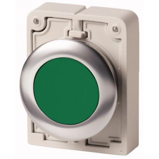 Eaton Tlačítkový spínač, řada: RMQ Titan M30 Zelená Udržované, průměr výřezu: 30 mm IP67