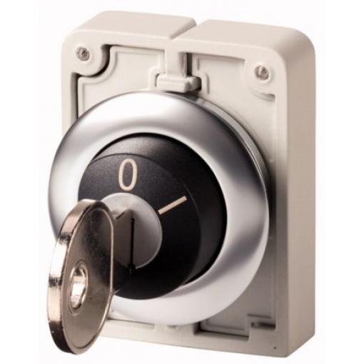 Eaton Hlava klíčového spínače, řada: RMQ-Titan 2polohová Blokování, průměr výřezu: 30 mm