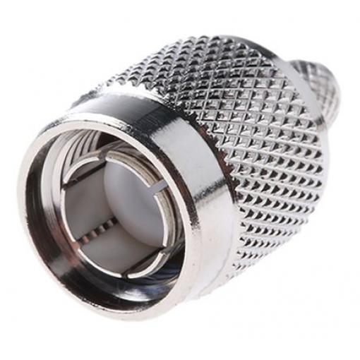 RS PRO Koaxiální konektor, řada: TNC Vnější, 75 Ω, orientace těla: Rovný, Kabel Konektor TNC, 1GHz 80 °C -20 °C,