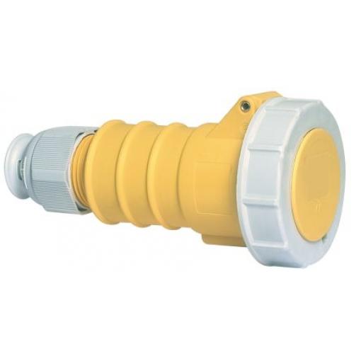 Bals Průmyslový napájecí konektor, IP67, Kabel barva Žlutá, 32 A 2P+PE, 110 V
