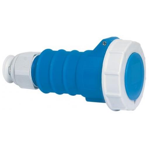 Bals Průmyslový napájecí konektor, IP67, Kabel barva Modrá, 32 A 2P+PE, 230 V